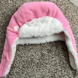 Carhartt Baby Toddler Snow Hat Sherpa Pink